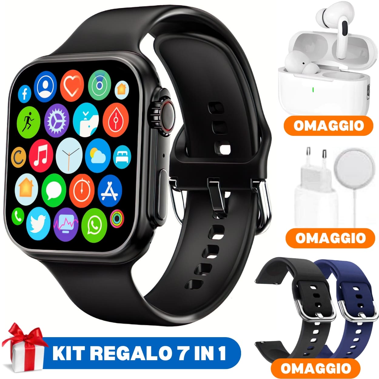 ChronosWatch X8 ULTRA - KIT 7 IN 1 🎁