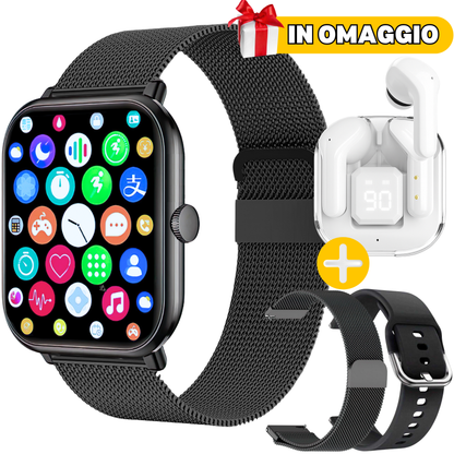 ChronosWatch GTS4 + 2 Cinturini + Cuffie Wireless IN OMAGGIO🎁