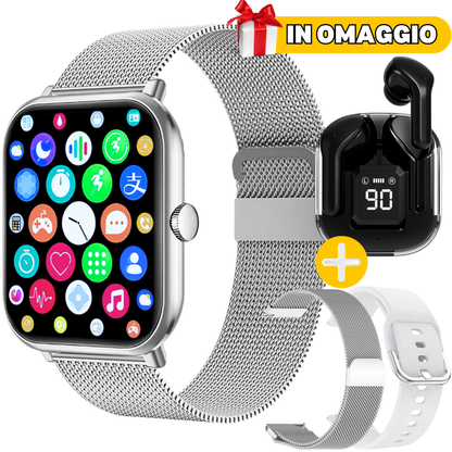 ChronosWatch GTS4 + 2 Cinturini + Cuffie Wireless IN OMAGGIO🎁