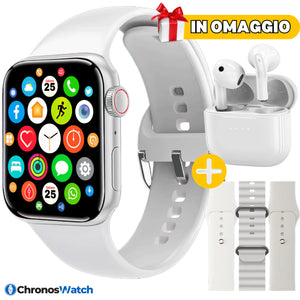 ChronosWatch GT10 + 3 Cinturini + Cuffie Wireless IN OMAGGIO