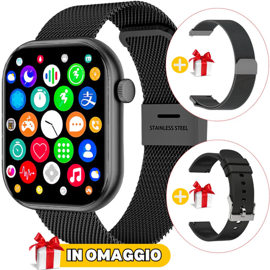 ChronosWatch GT20 + 1 Bracciale Metallo + 1 Bracciale Silicone IN OMAGGIO🎁