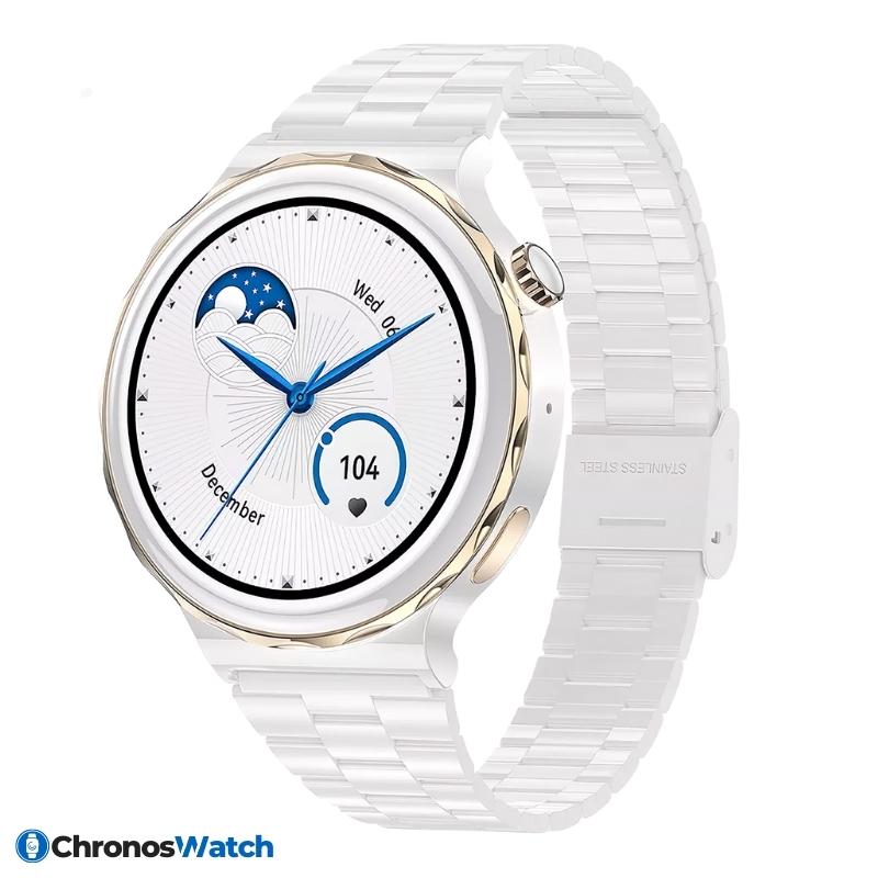 Cinturino in Metallo Bianco - MK DONNA - ChronosWatch™ Store